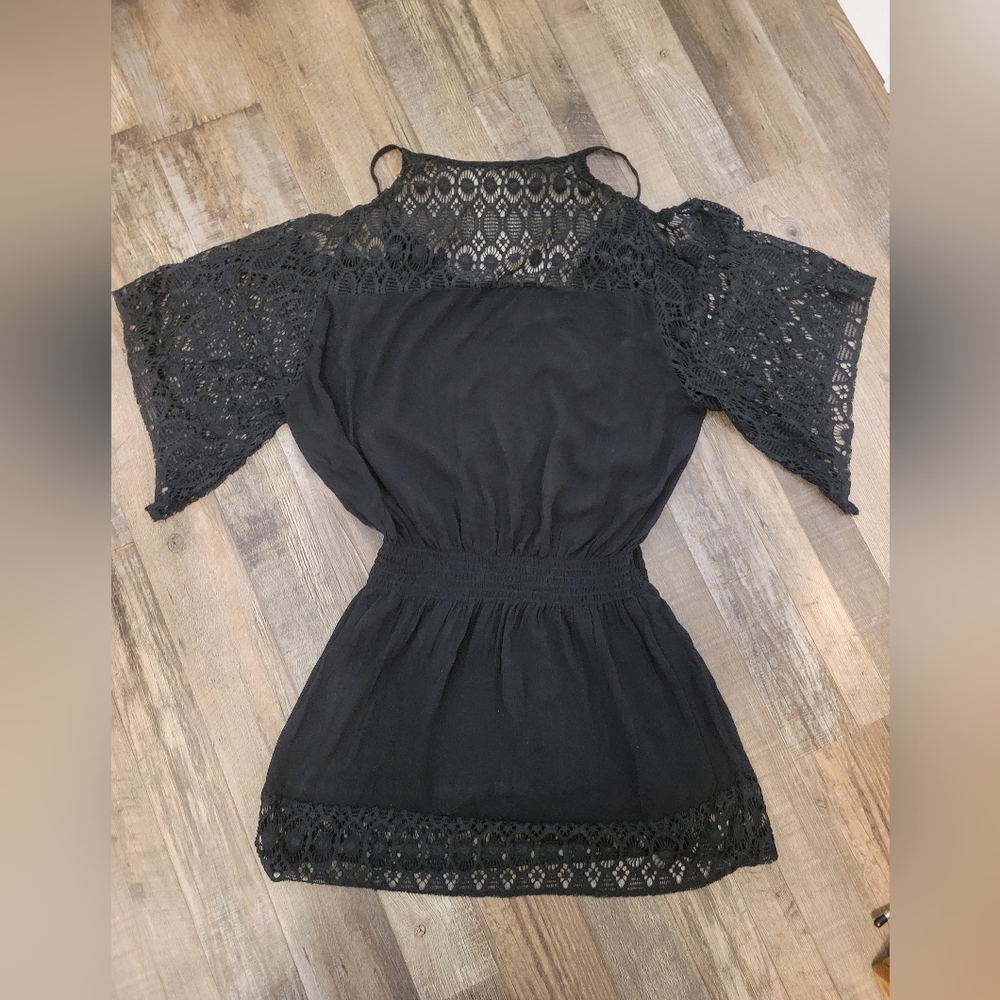 BECCA Black & White Beach Coverups